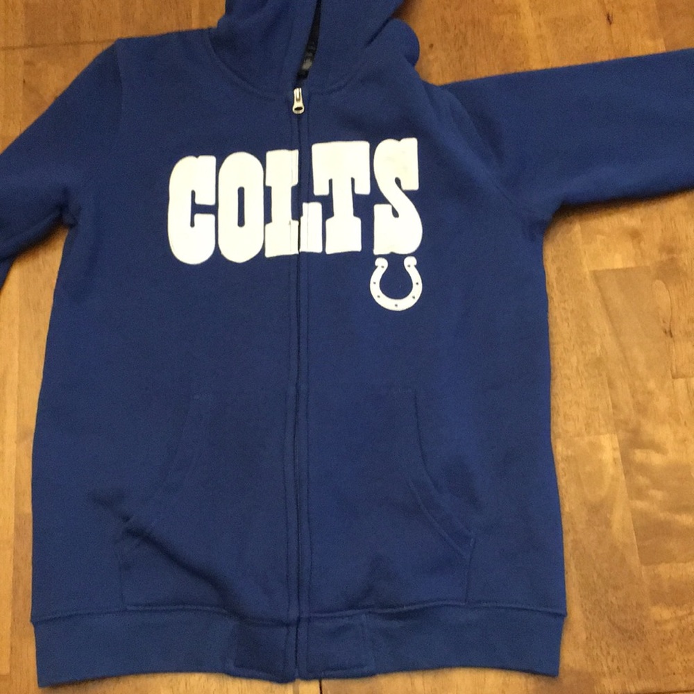 Blue colts hoodie